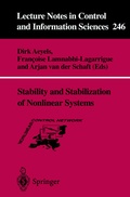 Cover: Stability and Stabilization of Nonlinear Systems - Springer