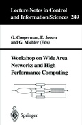 Cover: Workshop on Wide Area Networks and High Performance Computing - Springer