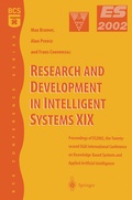 Cover: Research and Development in Intelligent Systems XIX - Springer