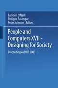 Cover: People and Computers XVII - Designing for Society - Springer