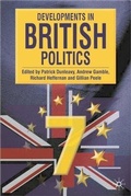 Cover: Developments in British Politics: Bk. 7 - Palgrave Macmillan