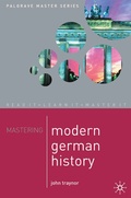 Cover: Mastering Modern German History 1864-1990 - Red Globe Press