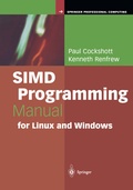 Cover: SIMD Programming Manual for Linux and Windows - Springer