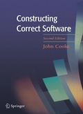 Cover: Constructing Correct Software - Springer