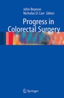 Cover: Progress in Colorectal Surgery - Springer