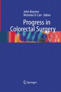Cover: Progress in Colorectal Surgery - Springer