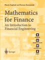 Cover: Mathematics for Finance - Springer