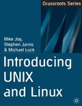 Cover: Introducing UNIX and Linux - Red Globe Press