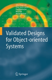 Enlarge image Cover: Validated Designs for Object-oriented Systems - Springer