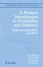 Cover: A Modern Introduction to Probability and Statistics - Springer