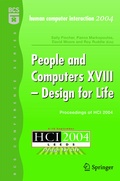Cover: People and Computers XVIII - Design for Life - Springer