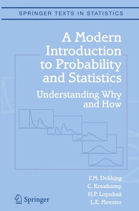 Enlarge image Cover: A Modern Introduction to Probability and Statistics - Springer