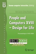 Cover: People and Computers XVIII - Design for Life - Springer