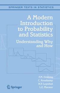 Enlarge image Cover: A Modern Introduction to Probability and Statistics - Springer