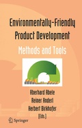 Cover: Environmentally-Friendly Product Development - Springer