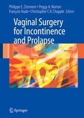 Cover: Vaginal Surgery for Incontinence and Prolapse - Springer