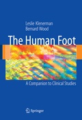 Cover: The Human Foot - Springer