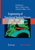 Cover: Engineering of Functional Skeletal Tissues - Springer
