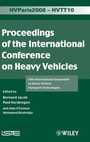 Cover: Proceedings of the International Conference on Heavy Vehicles, HVTT10 - Wiley-ISTE