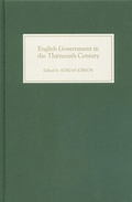 Cover: English Government in the Thirteenth Century - De Gruyter