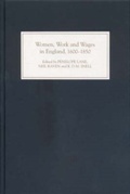 Cover: Women, Work and Wages in England, 1600-1850 - De Gruyter