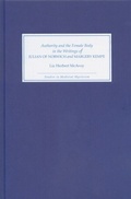 Cover: Authority and the Female Body in the Writings of Julian of Norwich and Margery Kempe - De Gruyter