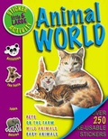 Cover: Little and Large Sticker Activity - Animal World - Miles Kelly Publishing Ltd