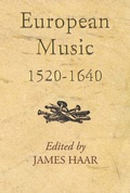 Cover: European Music, 1520-1640 - Boydell Press
