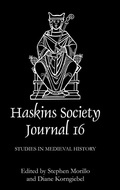 Cover: The Haskins Society Journal 16 - Boydell Press