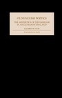 Cover: Old English Poetics - York Medieval Press