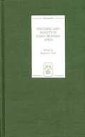 Cover: Rhetoric and Reality in Early Modern Spain - De Gruyter