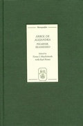 Cover: <I>Arbol de Alejandra</I> - De Gruyter