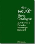 Cover: Jaguar XJ6 Series 2 Parts Catalogue - Brooklands Books Ltd