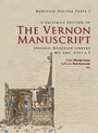 Cover: A Facsimile Edition of the Vernon Manuscript - Bodleian Library