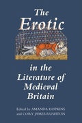 Cover: The Erotic in the Literature of Medieval Britain - De Gruyter