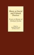 Cover: Music as Social and Cultural Practice - Boydell Press