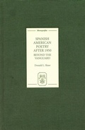 Cover: Spanish American Poetry after 1950 - De Gruyter