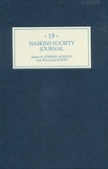Cover: The Haskins Society Journal 19 - De Gruyter