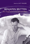Cover: Benjamin Britten - De Gruyter