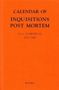 Cover: Calendar of Inquisitions Post Mortem and other Analogous Documents preserved in the Public Record Office XXV: 16-20 Henry VI (1437-1442) - De Gruyter