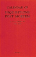 Cover: Calendar of Inquisitions Post Mortem and other Analogous Documents preserved in the Public Record Office XXVI: 21-25 Henry VI (1442-1447) - Boydell Press