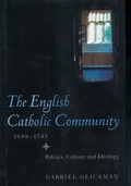 Cover: The English Catholic Community, 1688-1745 - Boydell Press