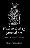 Cover: The Haskins Society Journal 20 - Boydell Press