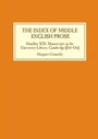 Cover: The Index of Middle English Prose - De Gruyter