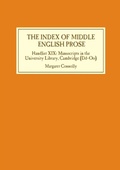 Cover: The Index of Middle English Prose - De Gruyter