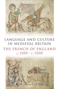 Cover: Language and Culture in Medieval Britain - De Gruyter