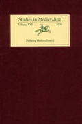 Cover: Studies in Medievalism XVII - De Gruyter