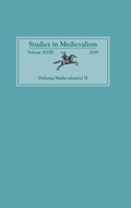 Cover: Studies in Medievalism XVIII - D.S. Brewer