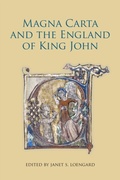 Cover: Magna Carta and the England of King John - De Gruyter
