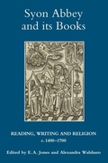 Cover: Syon Abbey and its Books - De Gruyter